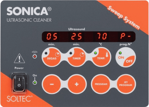 Bể Rửa Siêu Âm 4 Lít SOLTEC 2400 S3 Bể Rửa Siêu Âm 4 Lít Soltec 2400 EP S3